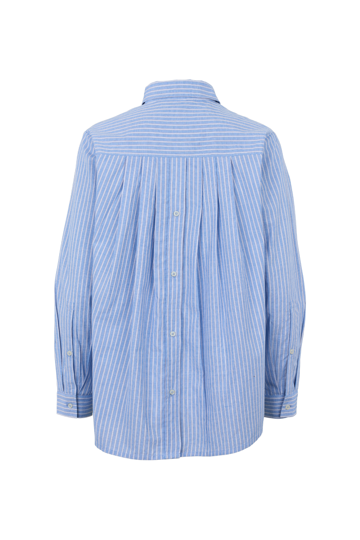 Basic Apparel Silje LS Shirt Shirts 790 Riviera